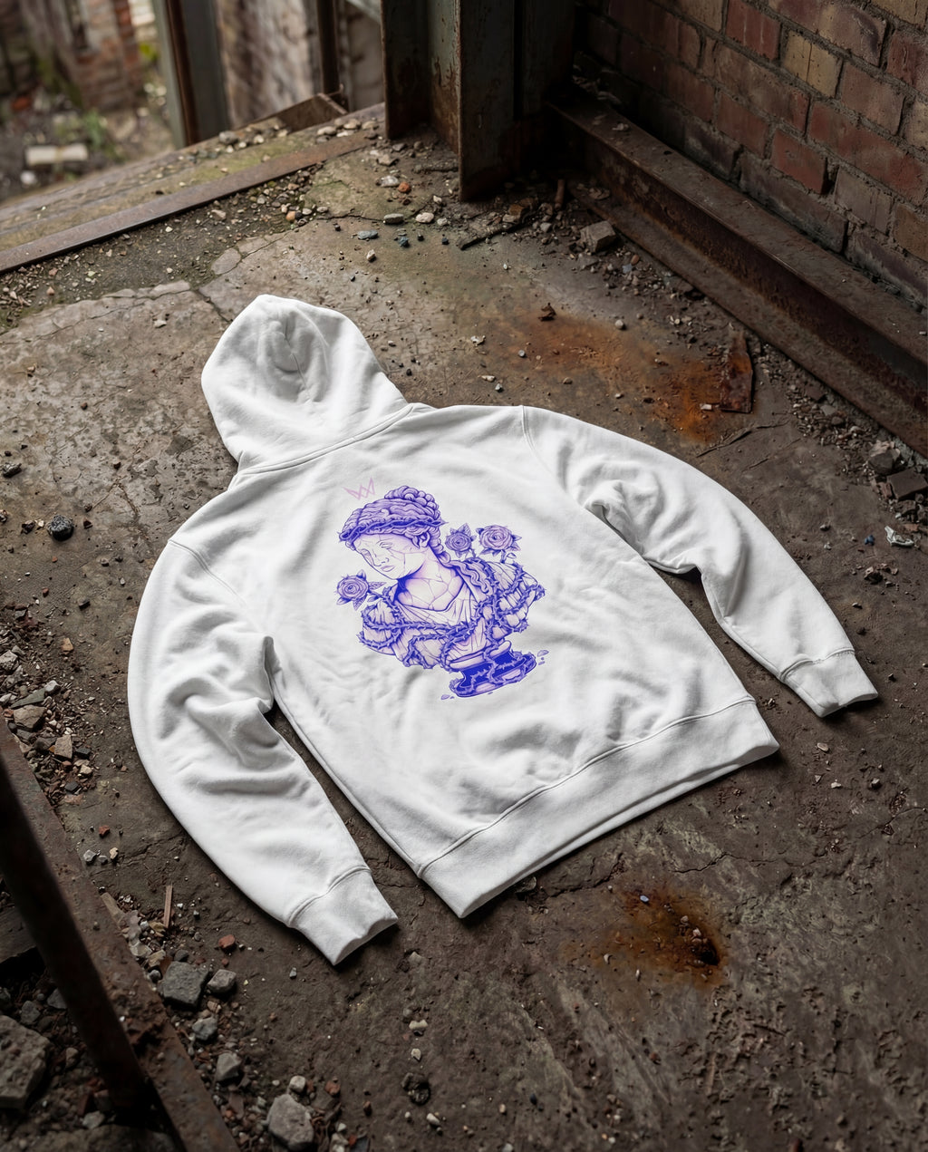 Sudadera Hoodie Eco Values · Roses