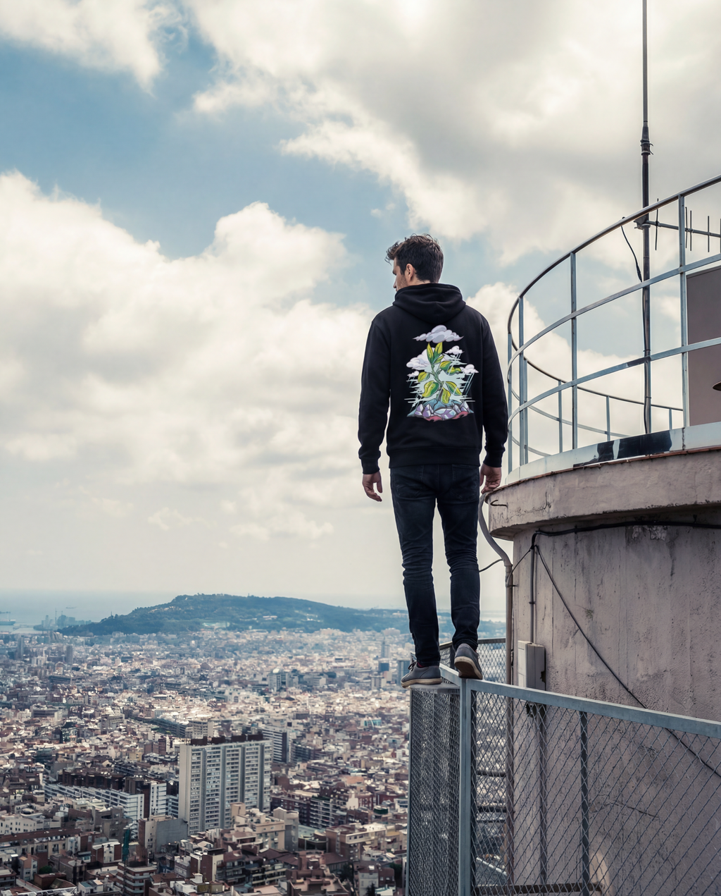 Sudadera Hoodie Eco Values · Sprout