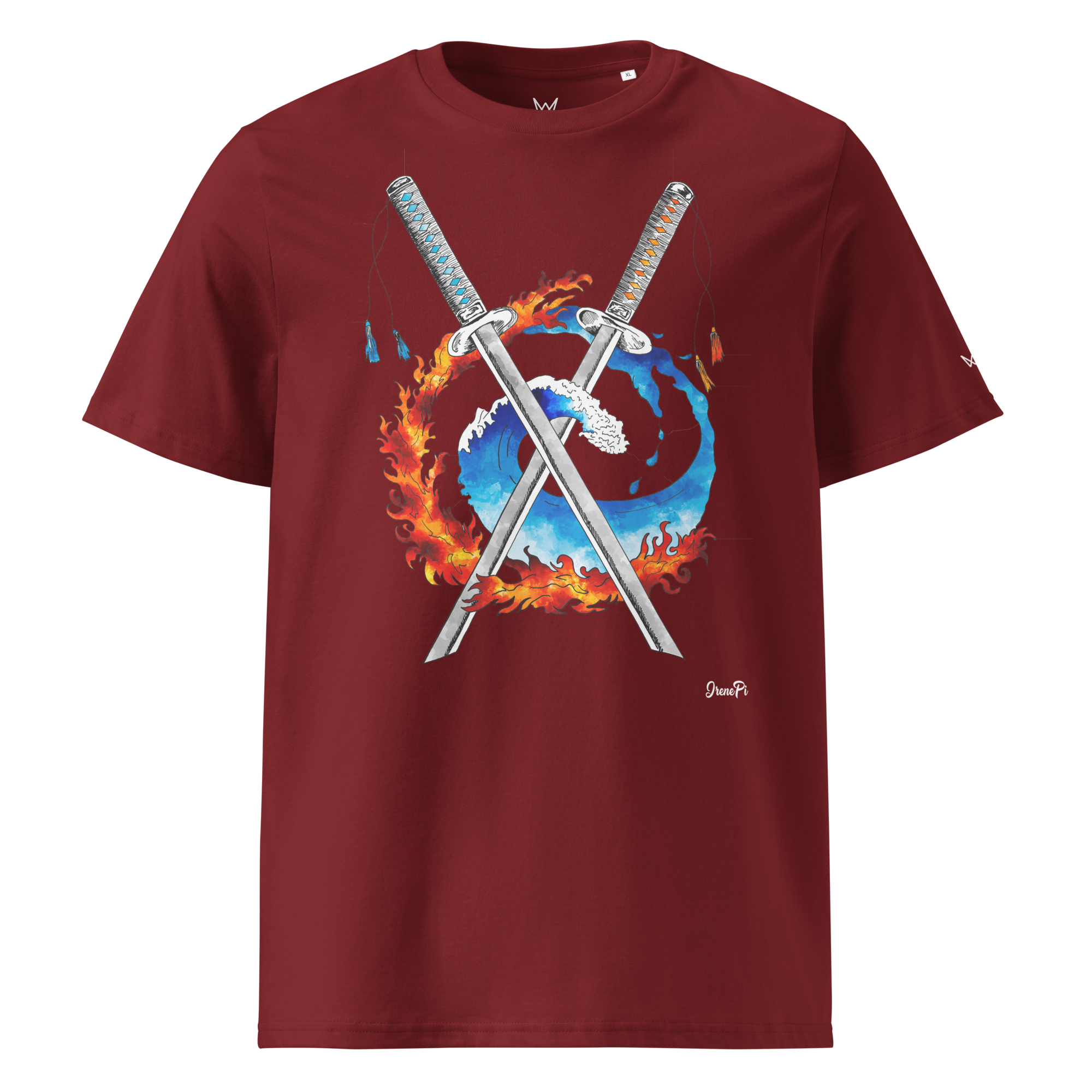 Camiseta Organic Steel Style · Fire & Water