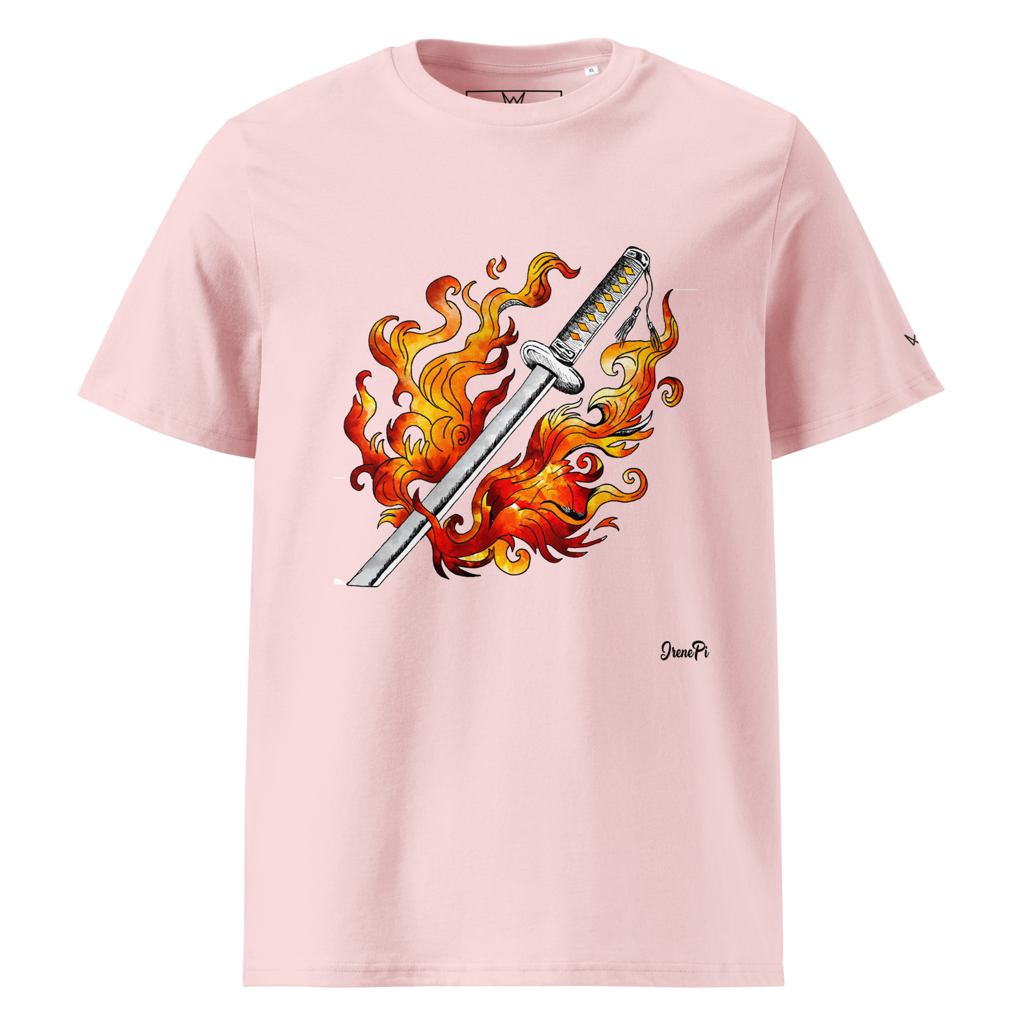Camiseta Organic Steel Style · Fire
