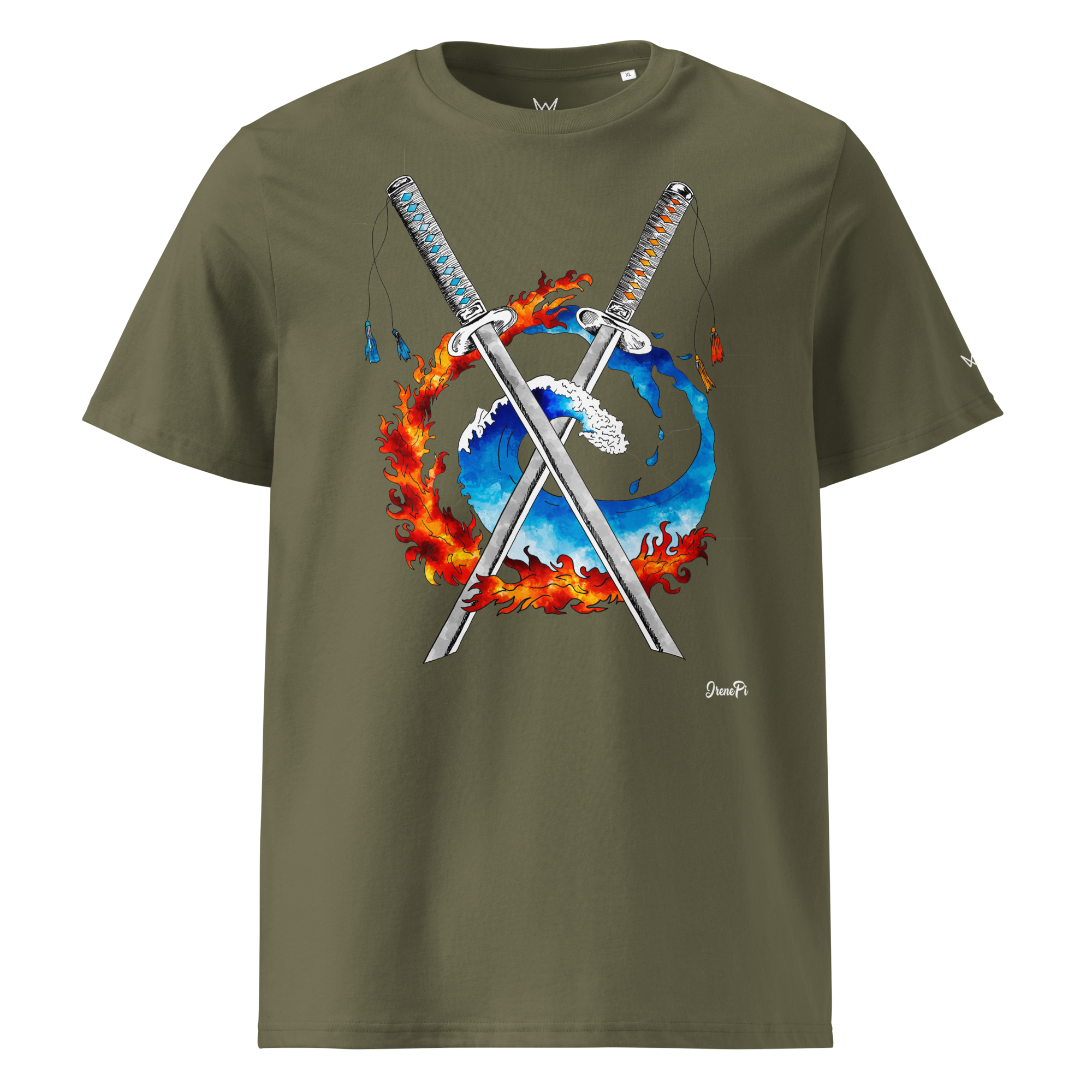 Camiseta Organic Steel Style · Fire & Water
