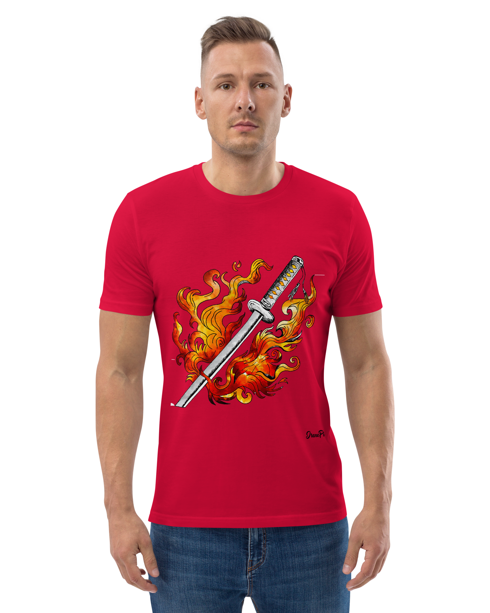 Camiseta Organic Steel Style · Fire