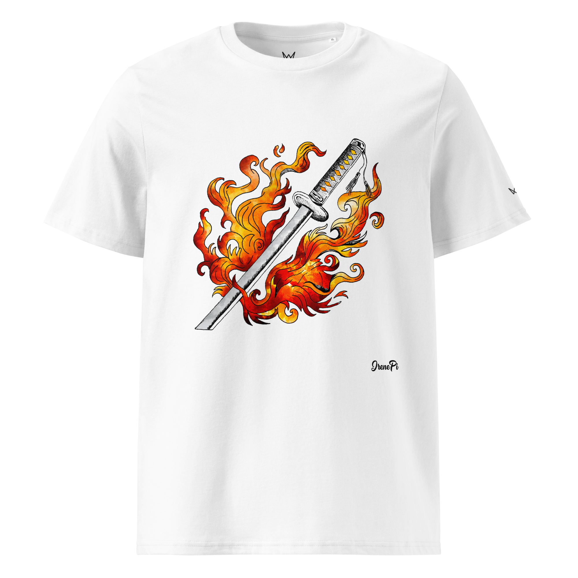 Camiseta Organic Steel Style · Fire